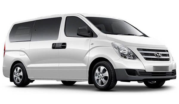 Limo Car service in bogota with hyundai starex_white