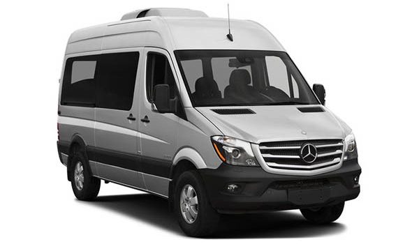 Limo Car service in cartagena with mercedes sprinter-blanco